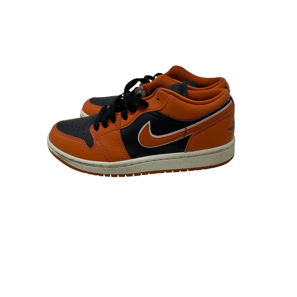 Nike Air Jordan 1 Low SE Sport Spice Black Orange Sneakers Women’s 7 - Picture 10 of 12